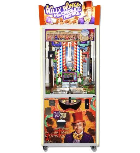 willy wonka coin pusher game.